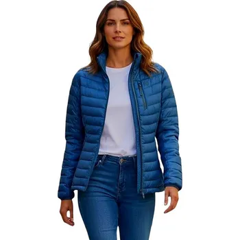 Dámská bunda FUNDANGO-RAURIS Down Jacket W-460-turkis Modrá S