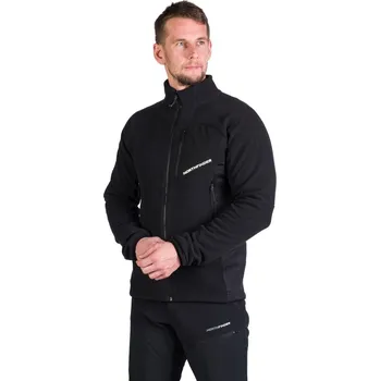 Pánská mikina Pánská turistická flísová mikina se zipem NORTHFINDER-FULVIO-269black Černá XXL