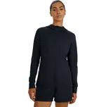 Dámská zateplená tréninková mikina se zipem 4F-SWEATSHIRT FNK F653-WMM00TFSWF653-20S-DEEP BLACK Černá XL