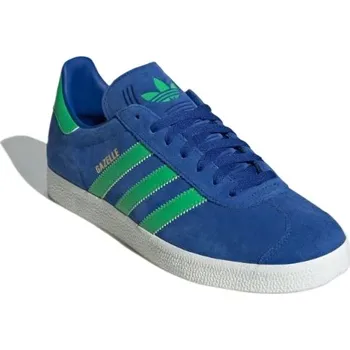 Pánská vycházková obuv ADIDAS ORIGINALS-Gazelle team royal blue/energy green/core white Modrá 44