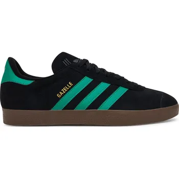 Pánská vycházková obuv ADIDAS ORIGINALS-Gazelle core black/court green/cloud white Černá 43 1/3