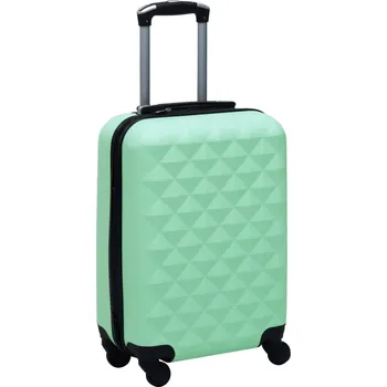 Nábytek XL Skořepinový kufr na kolečkách mátový ABS 92420
