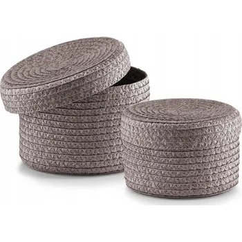 Úložný box Sada úložných boxů s víkem Zeller 14122, 2 kusy