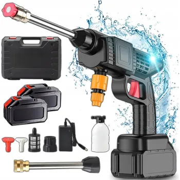 Vysokotlaký čistič AKUMULÁTOROVÁ TLAKOVÁ MYČKA 30 BAR + KUFŘÍK + AKU BEZDRÁTOVÁ MYČKA