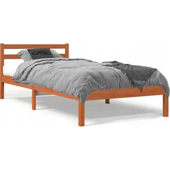 Postel Jednolůžková dřevěná postel VidaXL 60x120 cm, vícebarevná