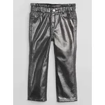 Dívčí baby metalické džíny mom GAP 4YRS