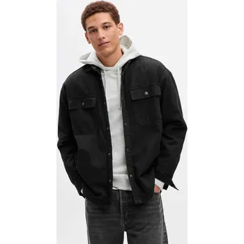 Pánská větrovka Pánská zateplená džínová bunda utility GAP S