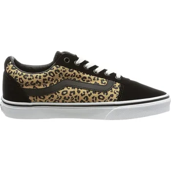 Dámská vycházková obuv VANS-WM Ward (Cheetah) black/white Černá 38