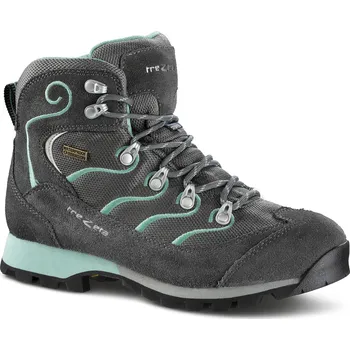 Dámská treková obuv Dámská vysoká turistická obuv TREZETA-Glitter Wp, Anthracite/Mint Šedá 40,5