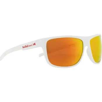 Sluneční brýle Sluneční brýle RED BULL SPECT-LOOM-004P, matt white rubber, brown with red mirror CAT3, POL, 62-14-127 Mix 62-14-127