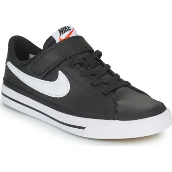 Chlapecká obuv Dětská rekreační obuv NIKE-Court Legacy black/gum light brown/white Černá 33,5