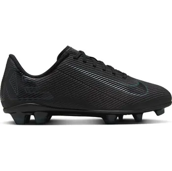 Kopačky Chlapecké fotbalové kopačky outdoorové NIKE-Mercurial Vapor 16 Club Jr FG/MG black/deep jungle/black Černá 35