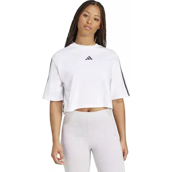 Dámské triko s krátkým rukávem ADIDAS-W 3S SJ TLR T WHITE/BLACK Bílá XS