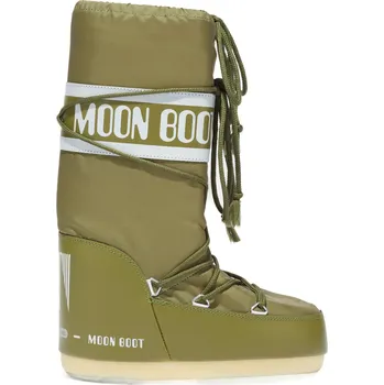 Dámská zimní obuv Vysoké zimní boty MOON BOOT-ICON NYLON, 083 khaki Zelená 42/44
