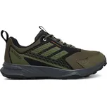Pánská běžecká trailová obuv ADIDAS-Terrex Tracefinder M olive strata/olive strata/semi impact orange Zelená 46 2/3