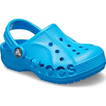 Chlapecké pantofle Chlapecké kroksy (rekreační obuv) CROCS-Baya Clog T ocean Modrá 20/21