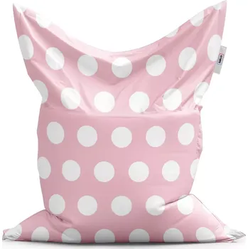 Sedací pytel Sablio Sedací vak Classic Bílé tečky - 200x140 cm