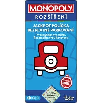 Desková hra Hasbro Monopoly Jackpot bezplatné parkování CZ