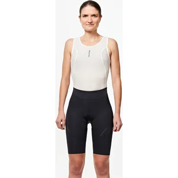 Cyklistické kalhoty VAN RYSEL Dámské kraťasy na silniční kolo Endurance S ČERNÁ