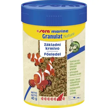 Krmivo pro rybičky Sera marin Granulat Nature 100ml (Sera marine Granules Nature 100ml)