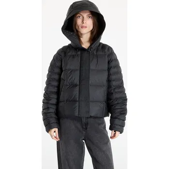 Pánská bunda Bunda Nike Sportswear Swoosh Puffer PrimaLoft® Therma-FIT Oversized Hooded Jacket Black/ White XL