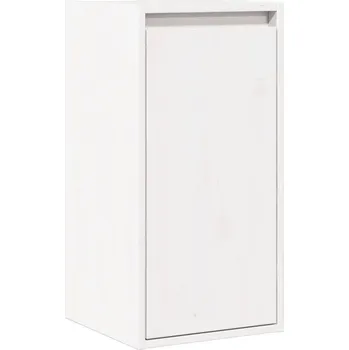 Komoda Dřevěná police VidaXL 1 x 1 cm, bílá