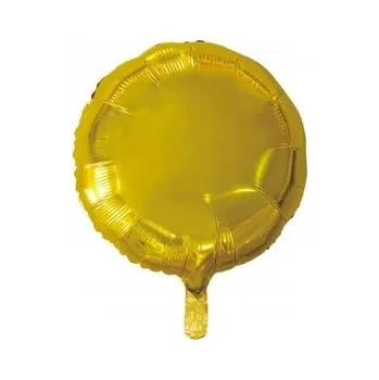 Balónek Fóliový balónek kulatý Godan HS-O18ZT zlatý 46 cm 1 Ks