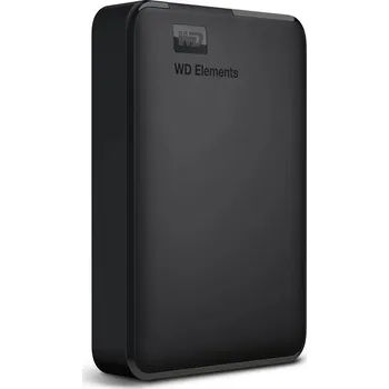 Externí pevný disk Externí HDD disk WD Elements Portable 6TB Černý (WDBHJS0060BBK-WESN)