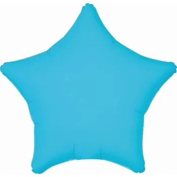 Balónek Fóliový balónek Hvězda, neonově modrá, 48 cm