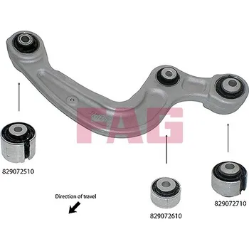 Silentblok nápravy Silentblok příčného ramene FAG 829 0727 10