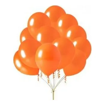 Balónek Balon łososiowy metalizowany 30cm 5szt