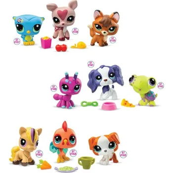 Figurka Littlest Pet Shop 3 figurky - 3 druhy