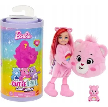 Panenka Care Bears Pečující Medvídci Barbie Chelsea Cutie Reveal Panenka – Sortiment JCN97