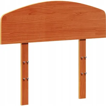 Čelo postele, voskovaný bronz, 100 cm, masivní borovicové dřevo