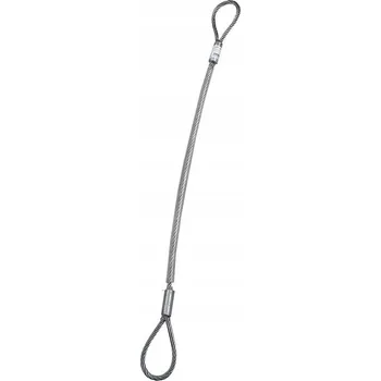 smyčka Rock Empire Ocelová smyčka Sara II 120 cm
