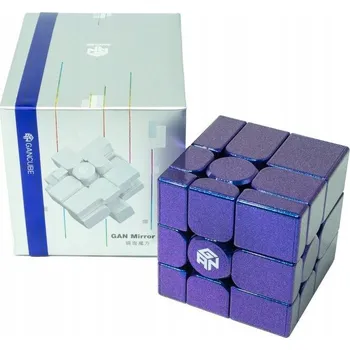Hlavolam Kostka GAN Mirror Magnetická Fialová UV
