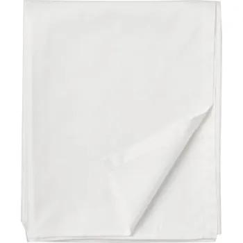 Prostěradlo PROSTĚRADLO HOTELOVÉ BÍLÉ BEZ GUMIČKY MIKROVLÁKNO 140X210cm
