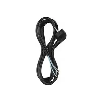 elektrický kabel Připojovací kabel H05VV-F 3x0,75 2m černý