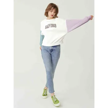 Dámské kalhoty Dámské džíny slim high rise vintage washwell GAP 29