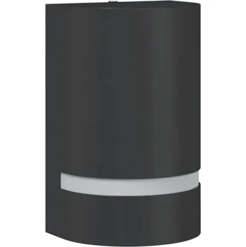 Venkovní osvětlení Venkovní nástěnné svítidlo, černé, lité hliníkové