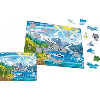 Puzzle Puzzle Larsen 0 dílků Puzzle Náš klimat a skleníkový efekt 69 dílků