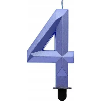 Svíčka Svíčka k narozeninám Godan Číslice 4