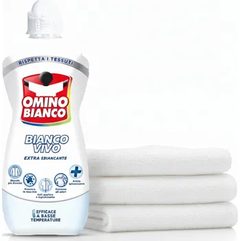 Prací gel Omino Bianco Odstraňovač skvrn a bělidlo na bílé prádlo 900 ml