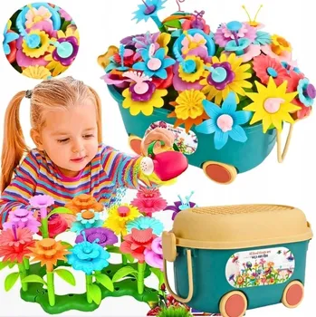 ostatní stavebnice Stavebnice květiny velká zahrada v kočárku