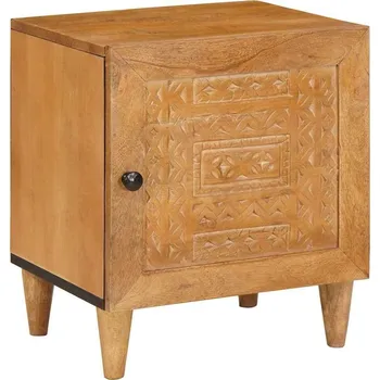 Noční stolek vidaXL Noční skříňka Světle hnědá 40 x 33 x 46 cm [4018076]