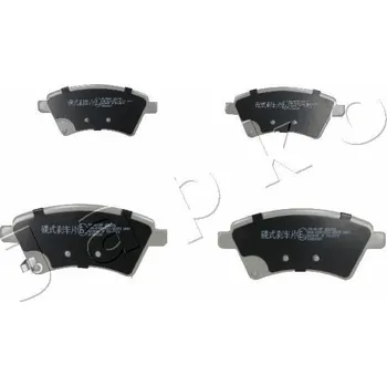 Brzdová destička Sada brzdových destiček, kotoučová brzda JAPKO 50801