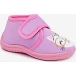 Boto Dětské bačkory na suchý zip Katline Barva: Fialová, Velikost: 29