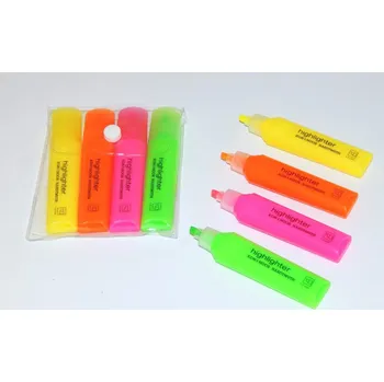 Zvýrazňovač Koh-i-noor souprava zvýrazňovačů plochých 7501 4 528067