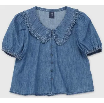 Dámská halenka Dívčí dětská džínová halenka GAP S