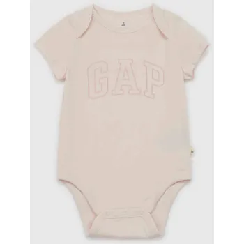 Kojenecké oblečení Dívčí baby body s logem GAP 3-6M